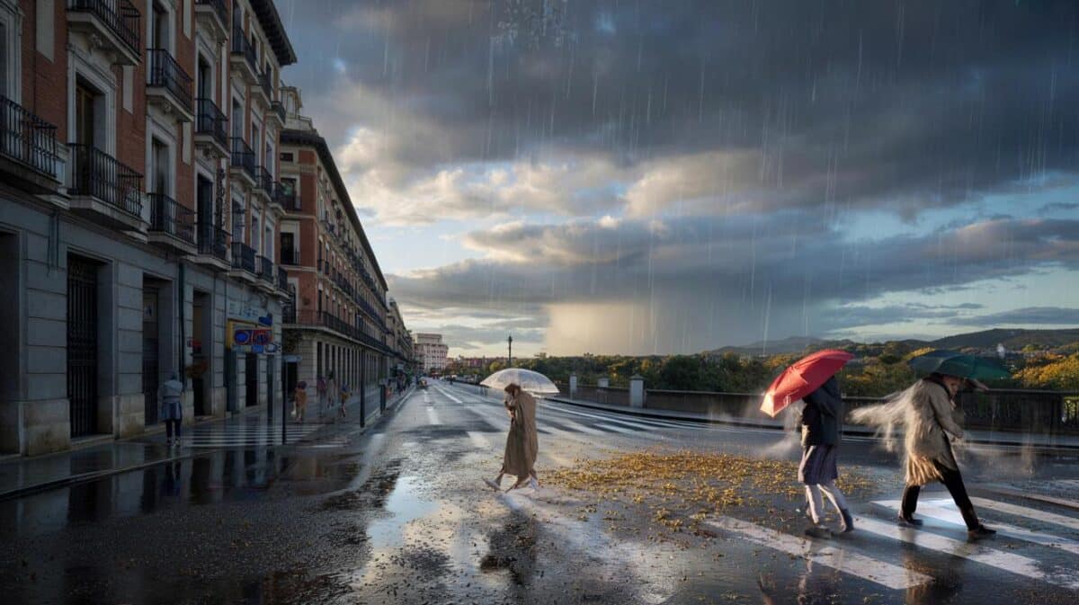 Aemet confirma un cambio de tiempo: en 48 horas vuelven las lluvias y bajan 2 a 6 ºC, ¿lo notarás?