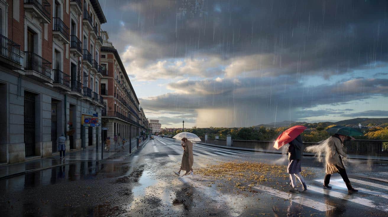 Aemet confirma un cambio de tiempo: en 48 horas vuelven las lluvias y bajan 2 a 6 ºC, ¿lo notarás?