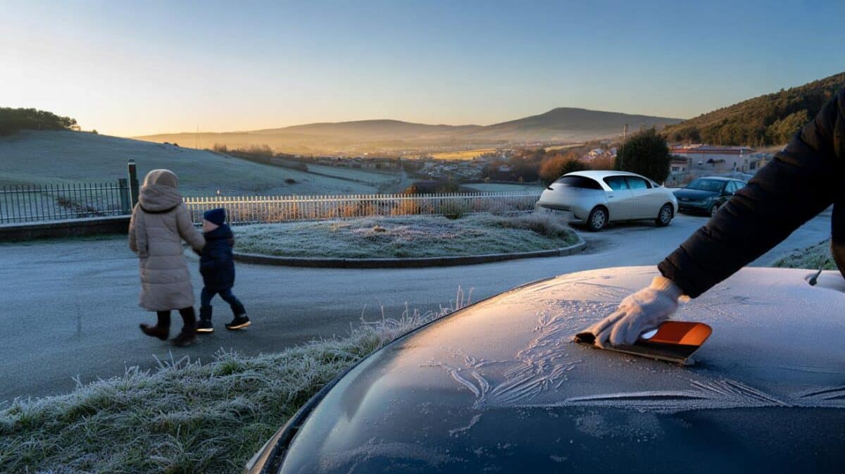 Aemet prevé 0 °c y heladas débiles: ¿tu mañana será más lenta en 9 provincias del norte interior?