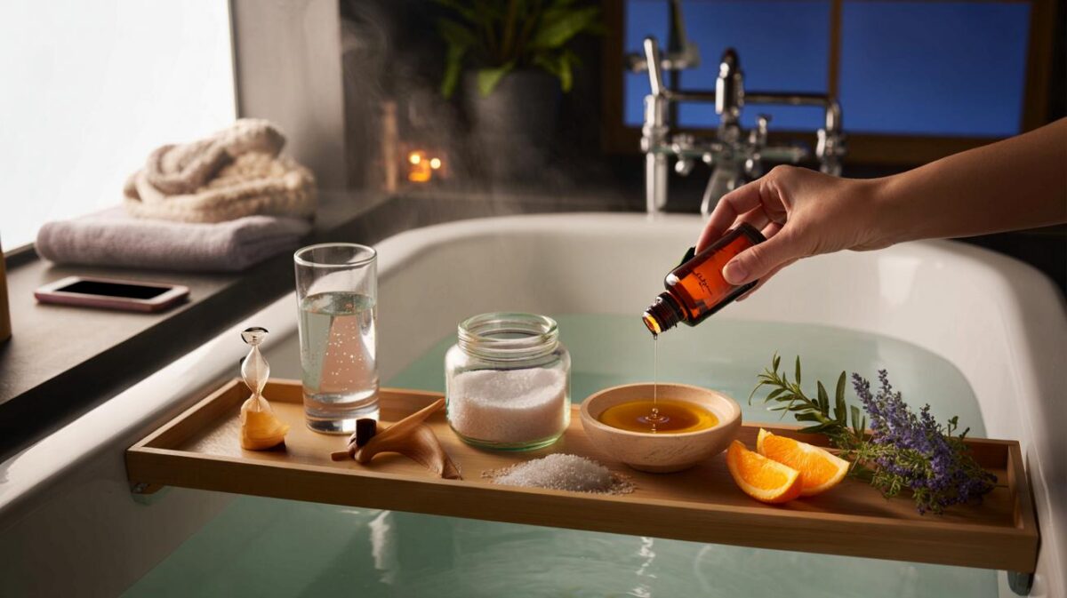 Baños detox con sales y aceites: lo que haces mal, cuándo funcionan y el truco que cambia tu noche