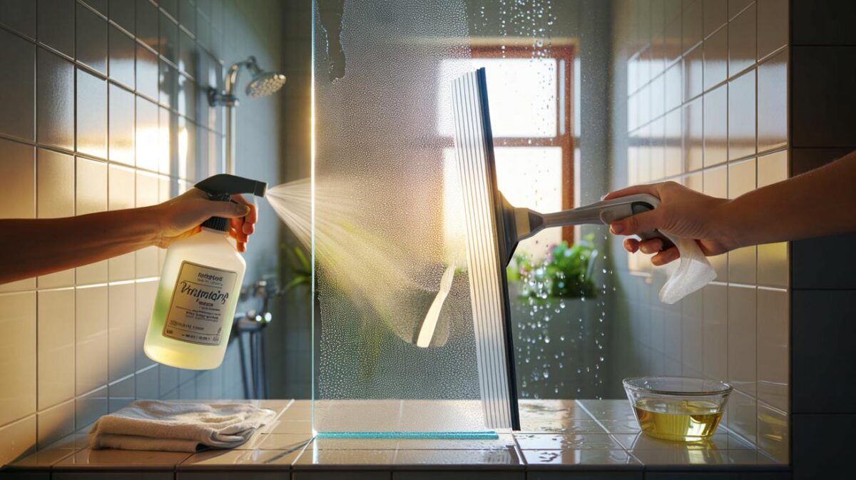 El truco con vinagre que deja tu mampara brillante en 10 minutos: ¿te apuntas a probarlo hoy?