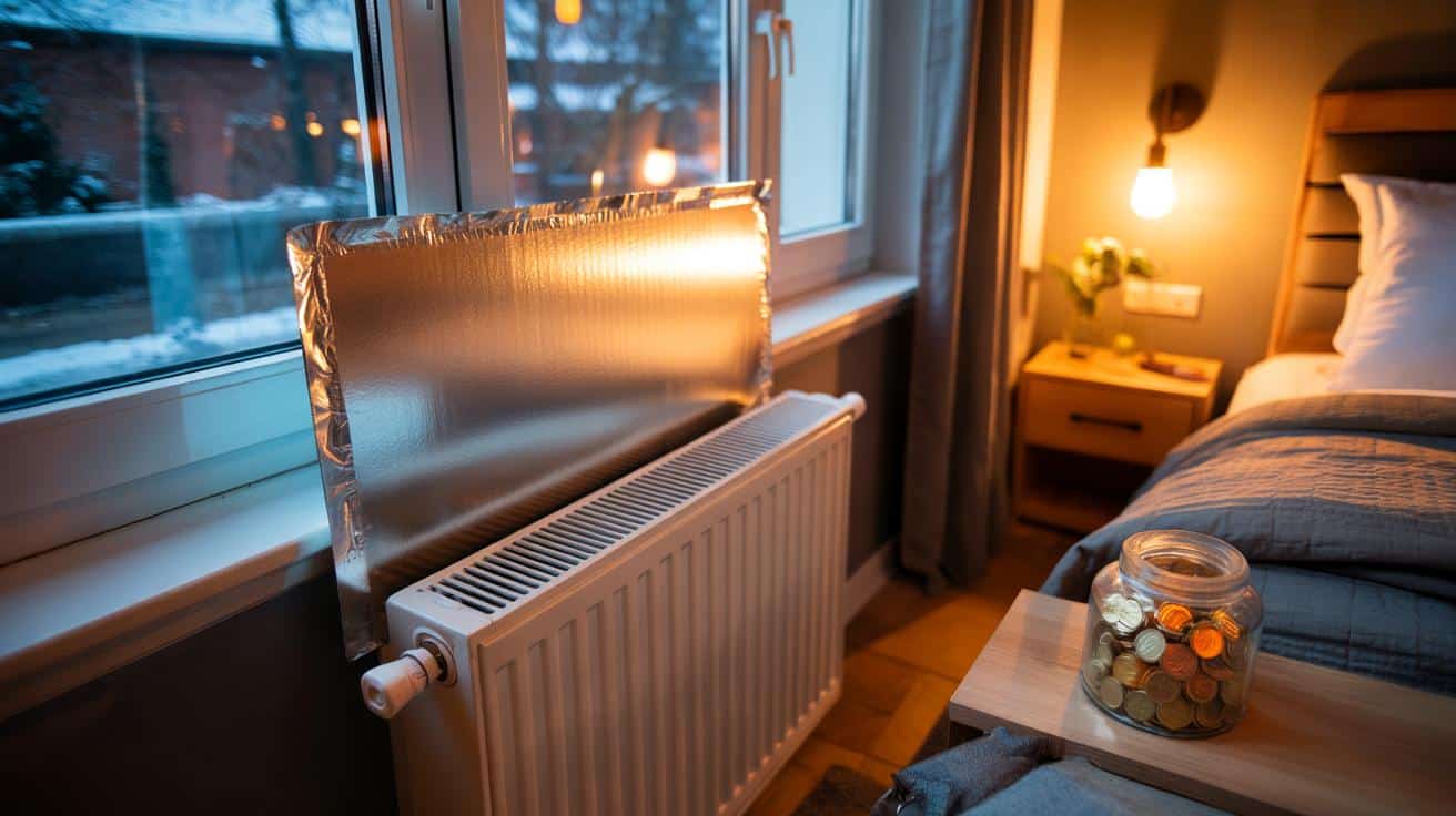 Hoteles y vecinos usan papel de aluminio detrás del radiador: ¿cuántos grados y euros puedes ganar?