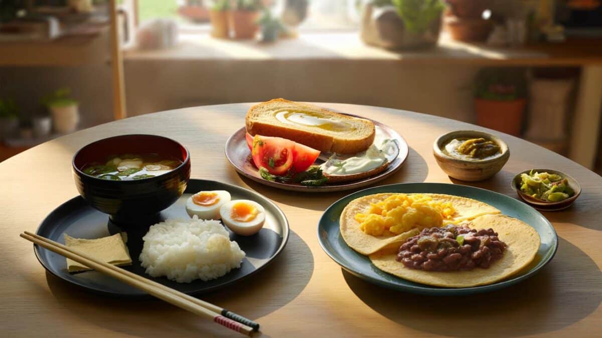 Japón, Grecia y México en tu mesa en 7 minutos: ¿te atreves a cambiar tu desayuno tres días?