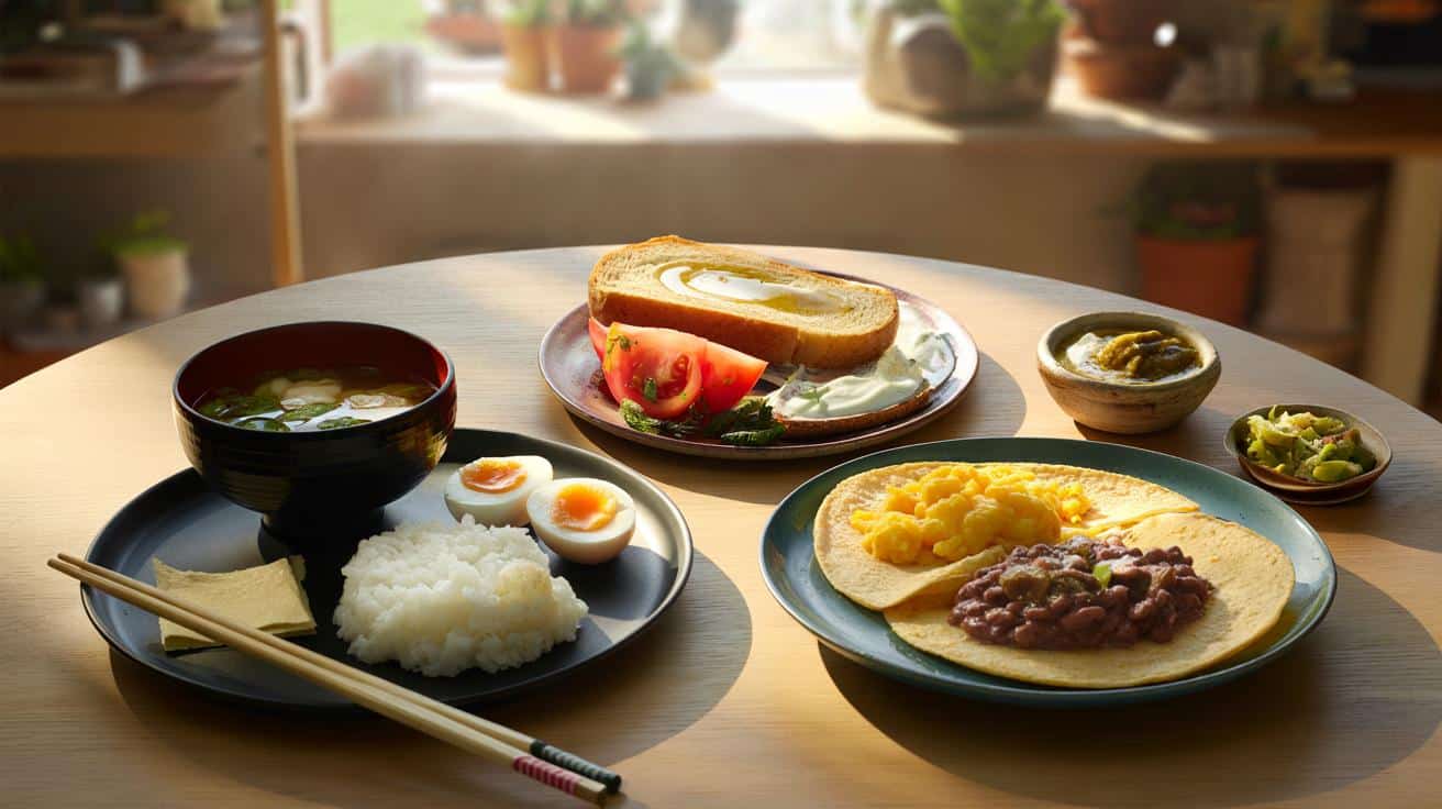Japón, Grecia y México en tu mesa en 7 minutos: ¿te atreves a cambiar tu desayuno tres días?