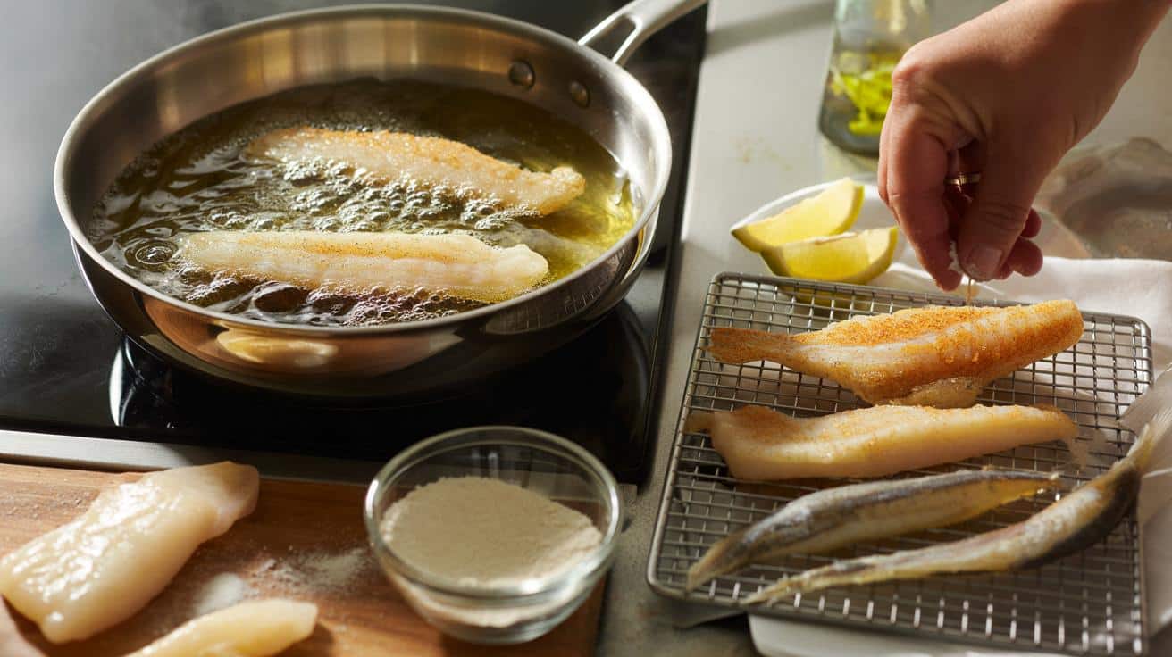 Karlos Arguiñano te reta: ¿puedes freír pescado crujiente con 60 g de harina, sin pan ni huevo?