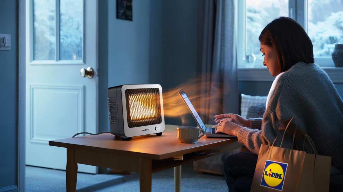Lidl te pone a salvo del frío: calefactor portátil por 19,99 € que te sube dos grados en 10 minutos
