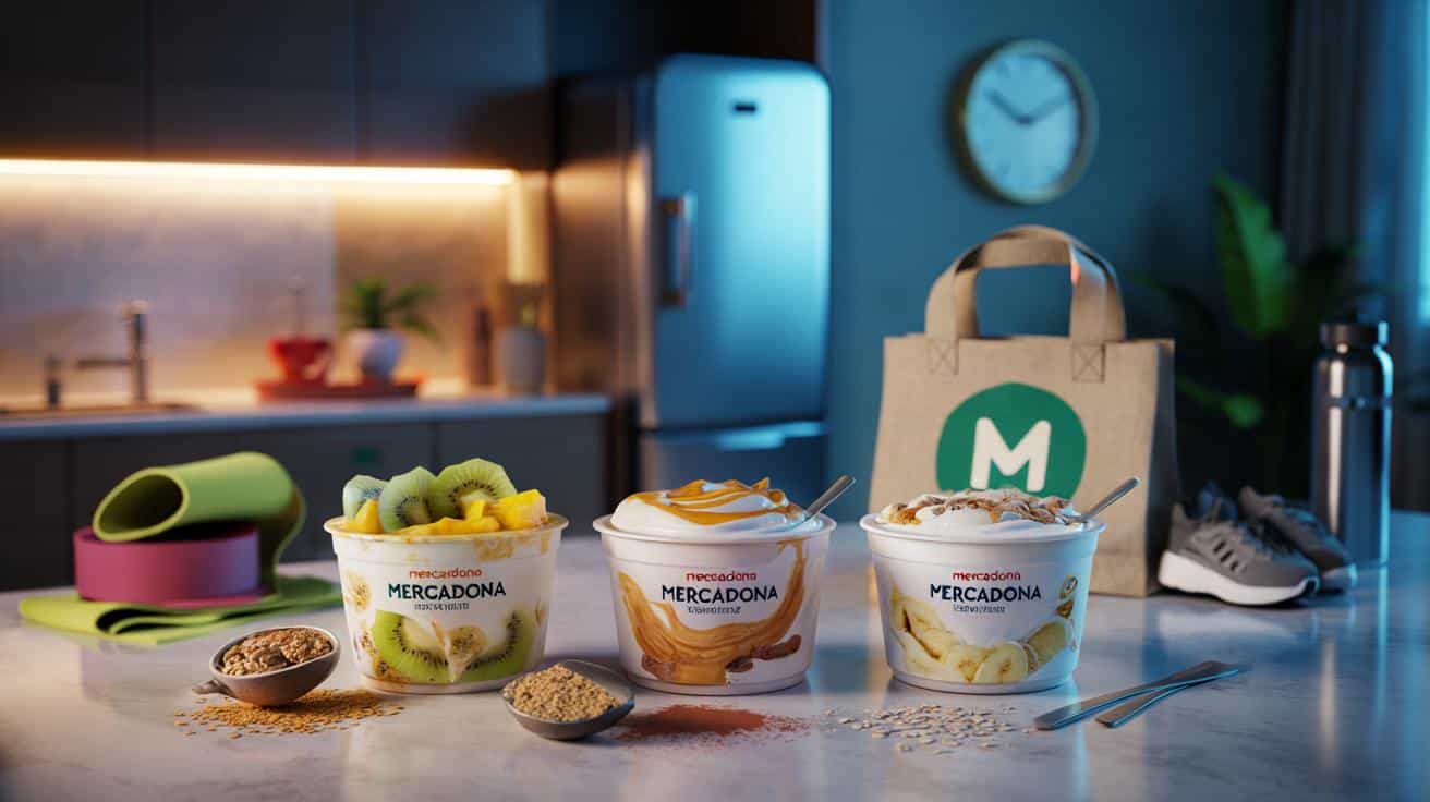 Mercadona lanza 3 yogures con proteína: ¿cuál te conviene si entrenas y llegas tarde a casa?