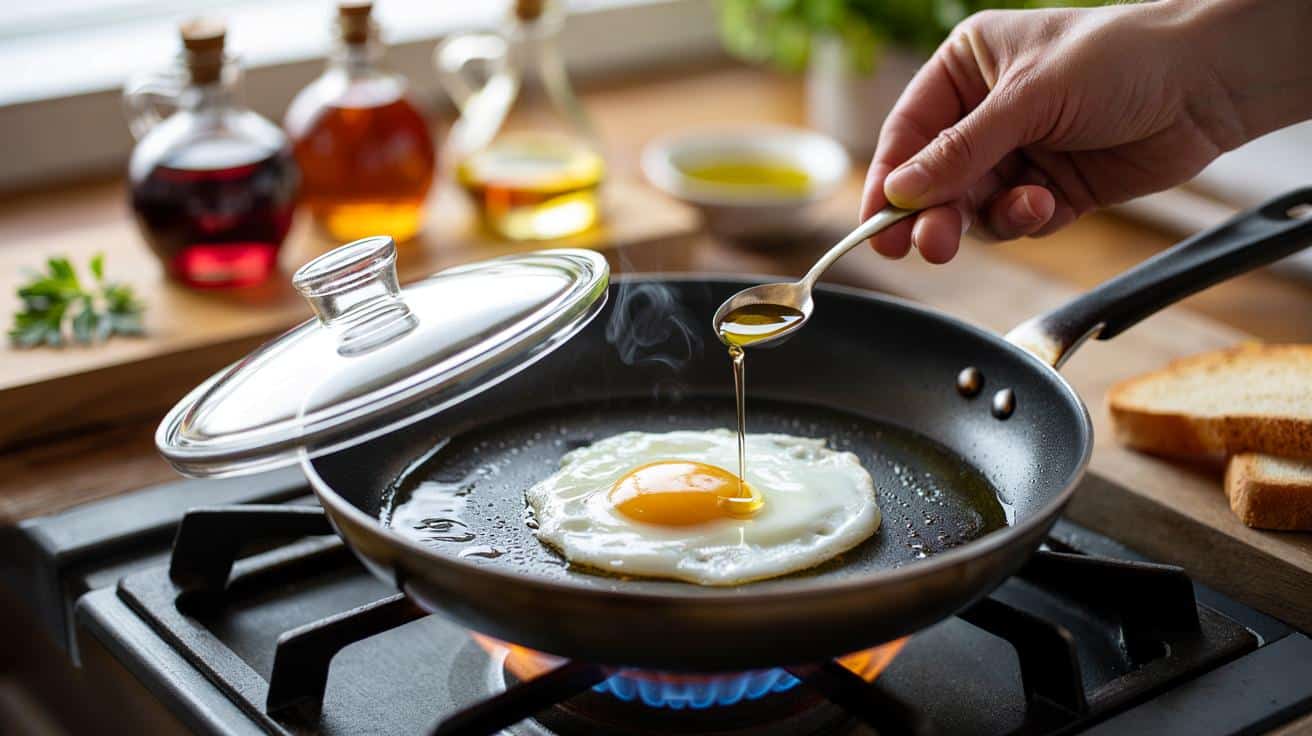Poner vinagre al freír huevos: 5 motivos que te afectan y un truco para que la yema quede cremosa