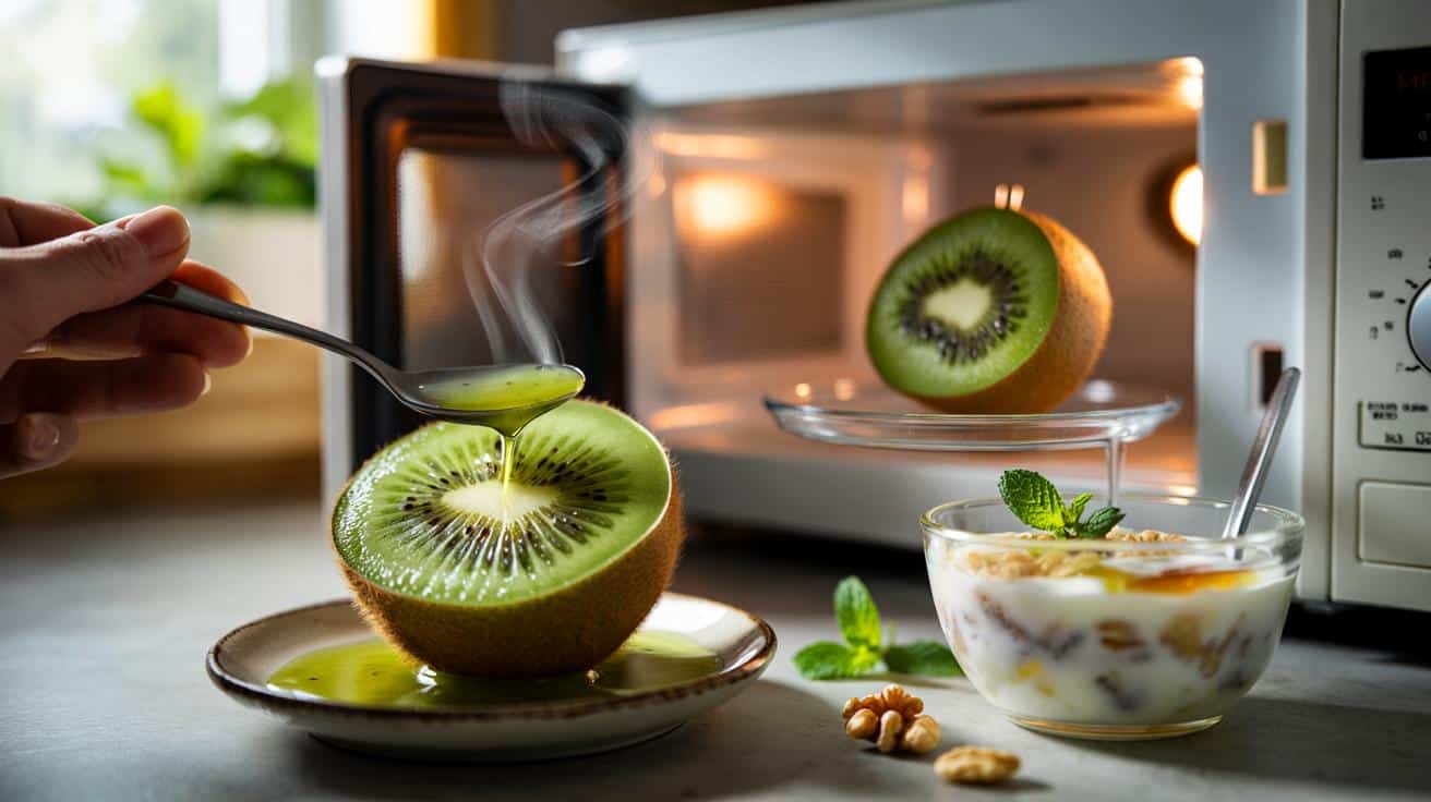 Pones el kiwi 20 segundos en el microondas y cambia tu merienda: ¿te atreves a probarlo hoy?