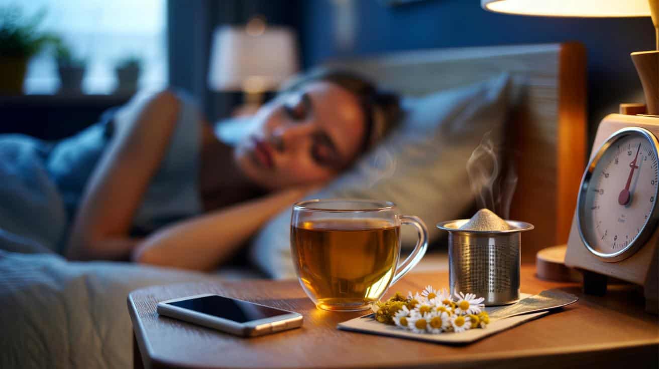 Según un médico, 2 gramos de manzanilla antes de dormir: ¿baja tu cortisol y te da 40 minutos más?