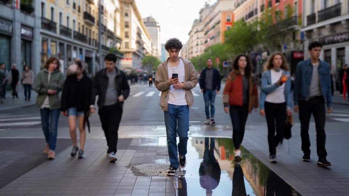 Si caminas mirando al suelo, esto dice de ti la psicología: siete señales que no imaginas