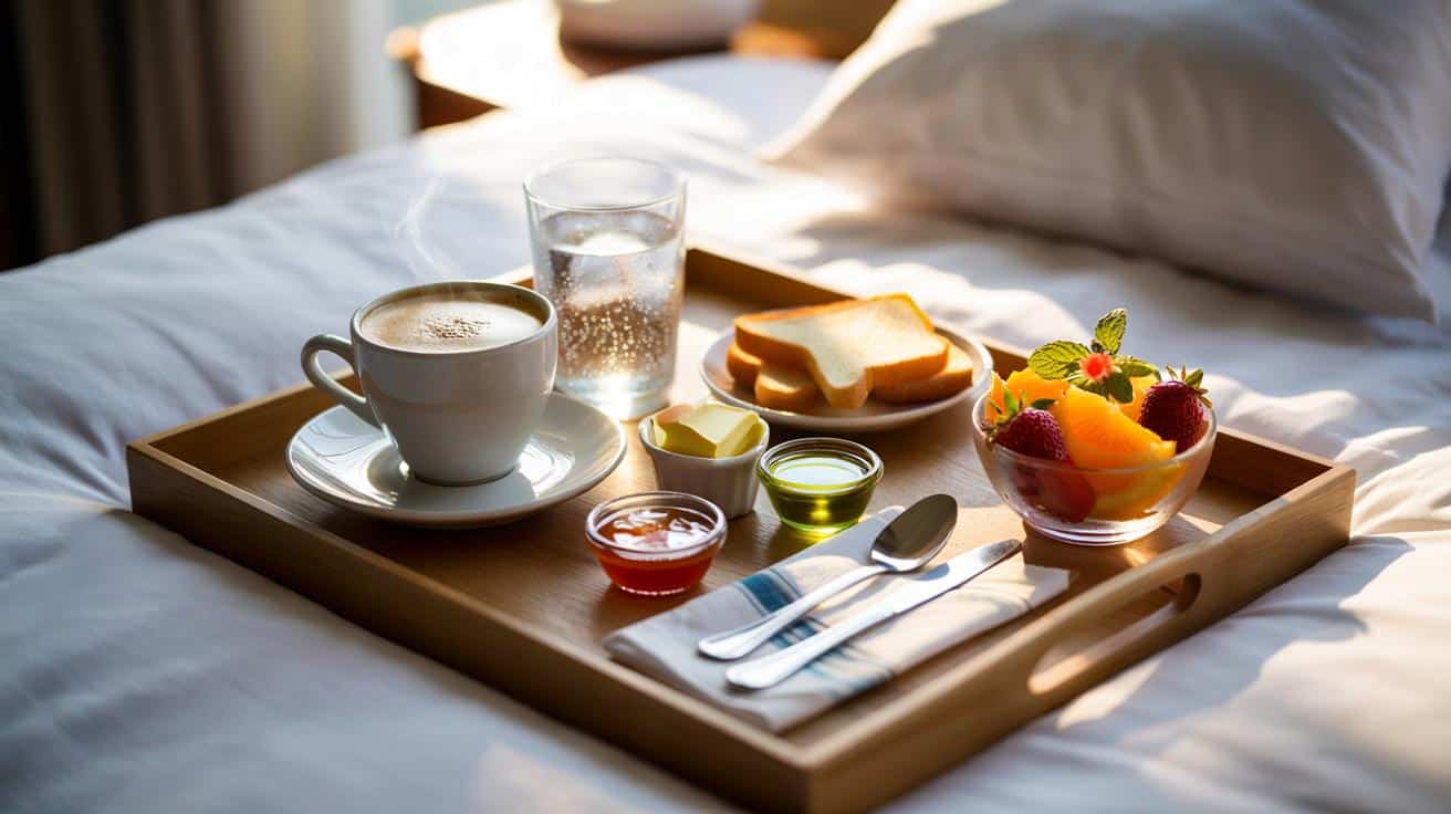 Si hoy te traen el desayuno a la cama: 7 trucos con pan, café y fruta para sentirte en hotel