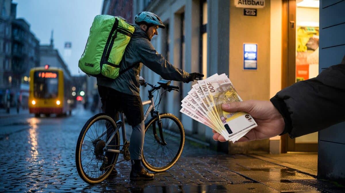 Si repartes comida, esto te interesa: de 1.200 € a 3.500 € en Berlín, ¿qué harías tú hoy mismo