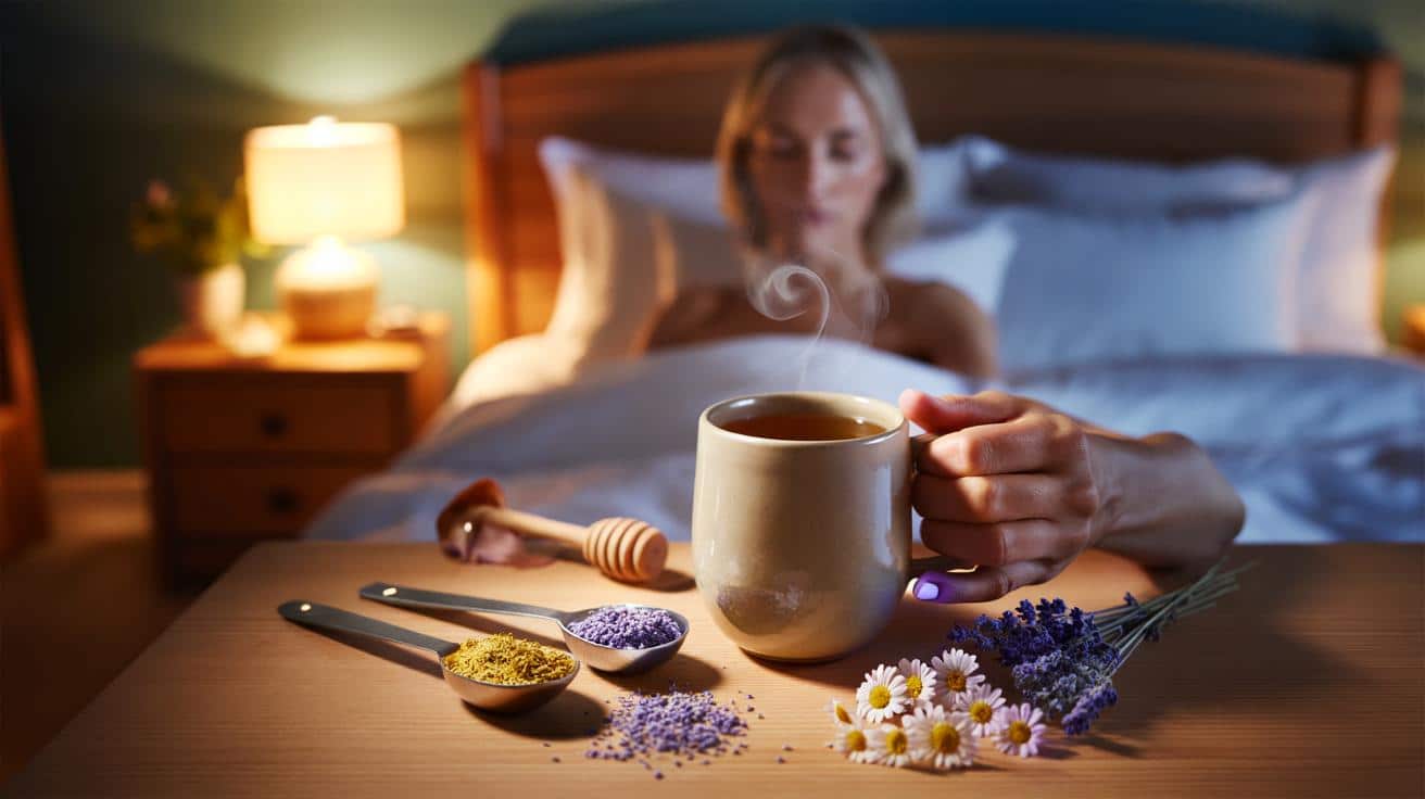 Si te cuesta dormir, prueba 1 cucharadita de manzanilla y 1/2 de lavanda: ¿te funciona esta semana?