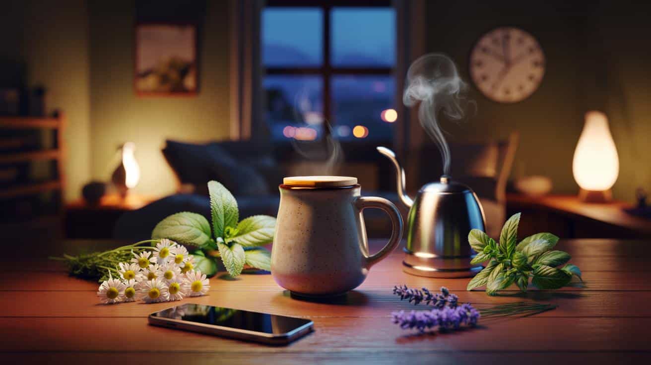 Si te despiertas a las 3:17, prueba esto: la infusión con 3 hierbas que miles toman a las 23:00