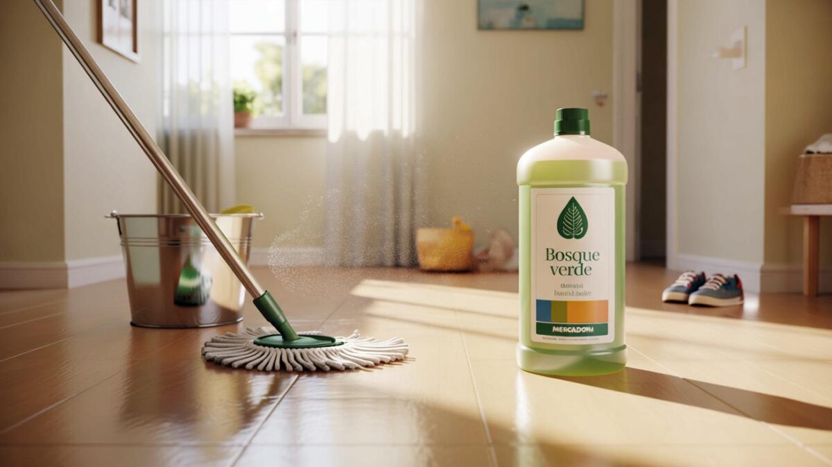 Si tienes casa y poco tiempo, este fregasuelos de Mercadona a 1,25 € deja olor a talco que engancha