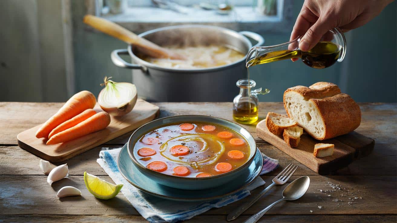 Si tienes pan duro, cebolla y dos zanahorias: ¿puedes hacer hoy la sopa que la gente pide?