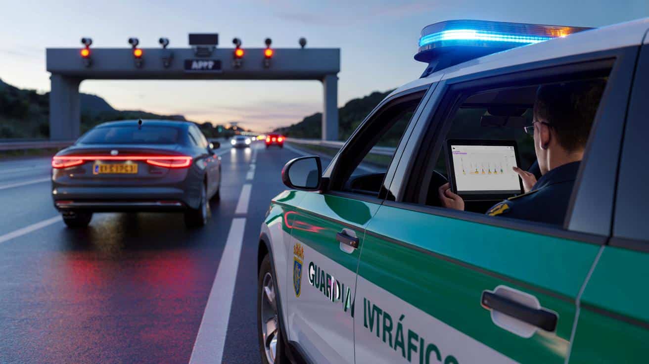 Te puede pasar: así detecta la Guardia Civil tu coche sin pararte y te multa 200 o 601 euros