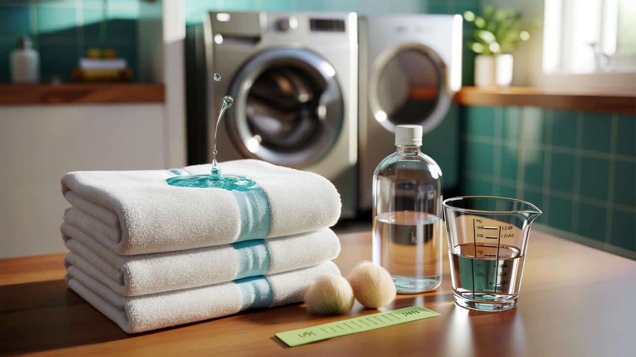 ¿te secas y la toalla araña? el truco de hotel con pH 6,5 y 150 ml de vinagre que tú puedes aplicar