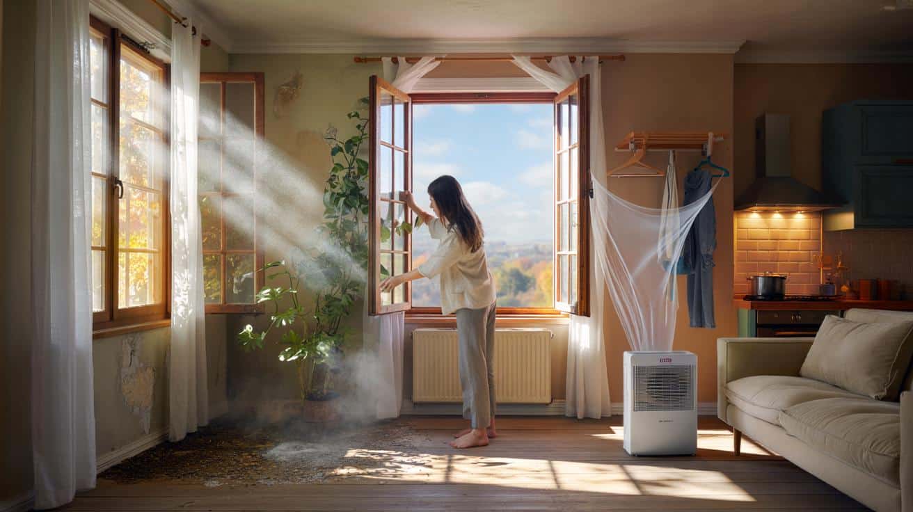 ¿Tienes humedad en casa? 10 minutos al día: abrir dos ventanas corta el moho y el olor a cerrado