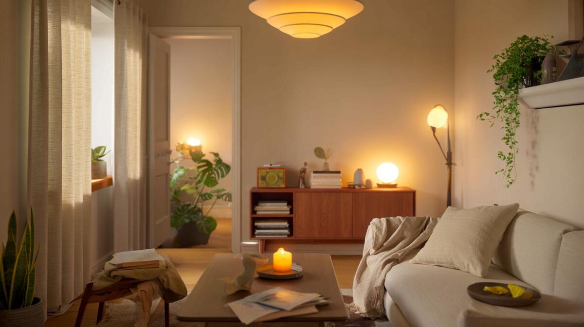 ¿Tu casa se siente apagada? 7 gestos con luz cálida, plantas y olor que la hacen vibrar hoy