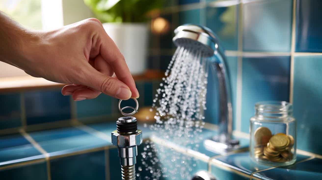 Tu ducha te cuesta dinero sin que lo notes: el anillo de 5–15 € que ahorra hasta 40 € al año