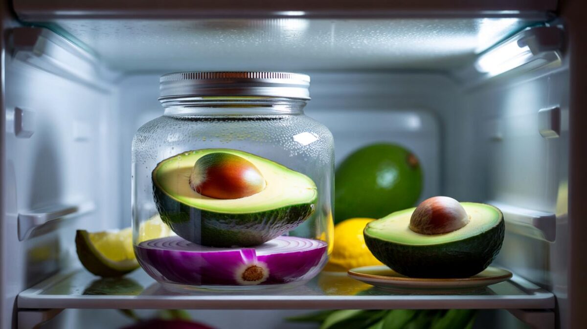 Tu nevera lo pedía: el truco con cebolla morada que hace que tus aguacates duren el doble