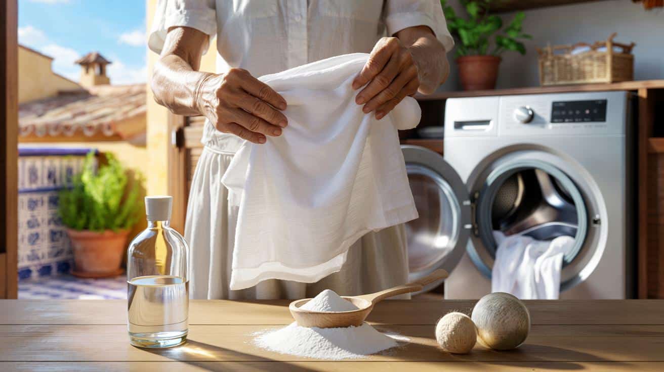 Tú también lavas mal las sábanas : el truco con vinagre y bicarbonato que usan las abuelas en España