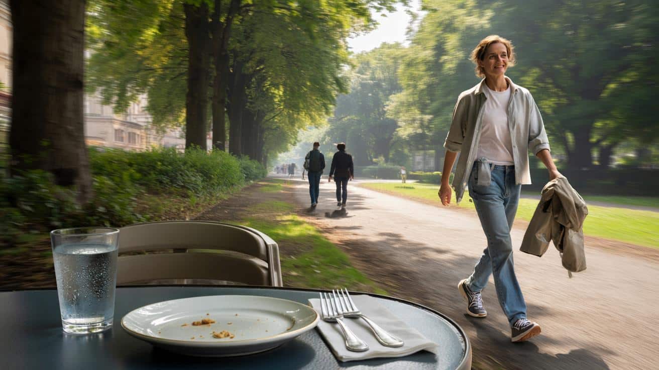 ¿tú también te sientes pesado tras comer? 15 minutos de paseo después de cada comida cambian tu día